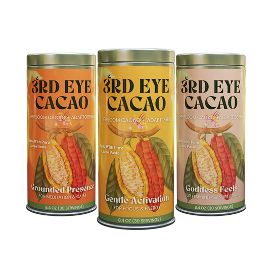Gentle Activation - Goddess Feels - Grounded Presence - 3rd Eye Cacao
