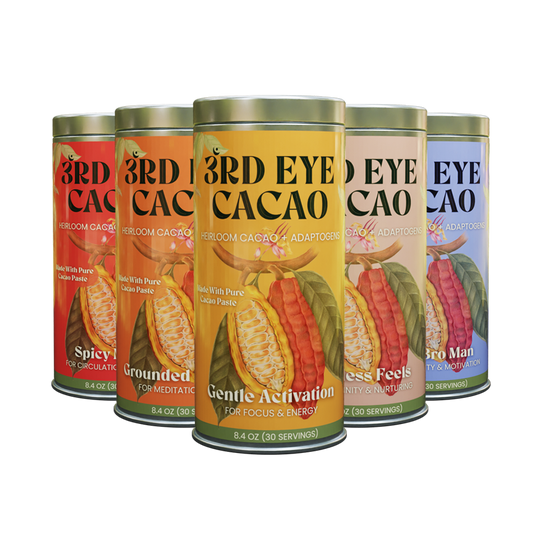 Gentle Activation - Goddess Feels - Grounded Presence - Theo Bro-man - Spicy Mayan - 3rd Eye Cacao