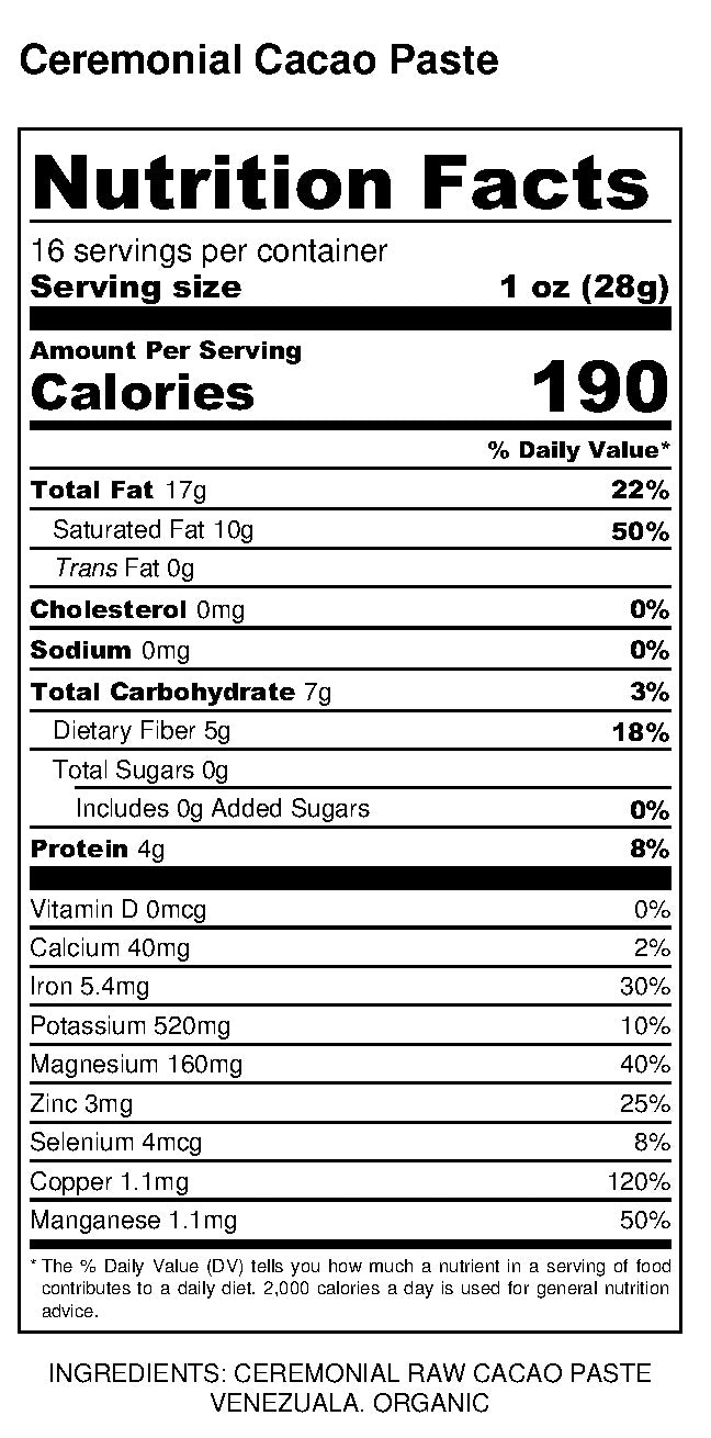 Ceremonial Venezuelan Criollo Chunks - 3rd Eye Cacao Elixir
