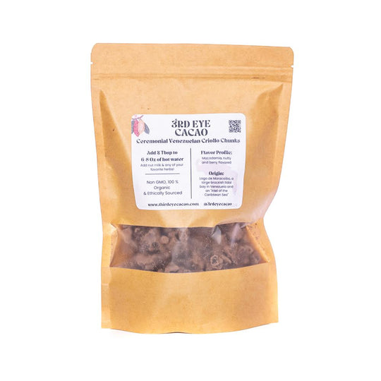 Ceremonial Venezuelan Criollo Chunks - 3rd Eye Cacao Elixir