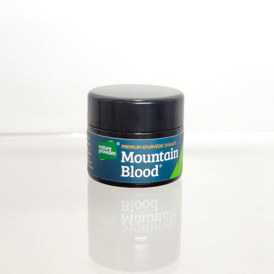 Mountain Blood Shilajit Resin by Nature Provides - 3rd Eye Cacao Elixir