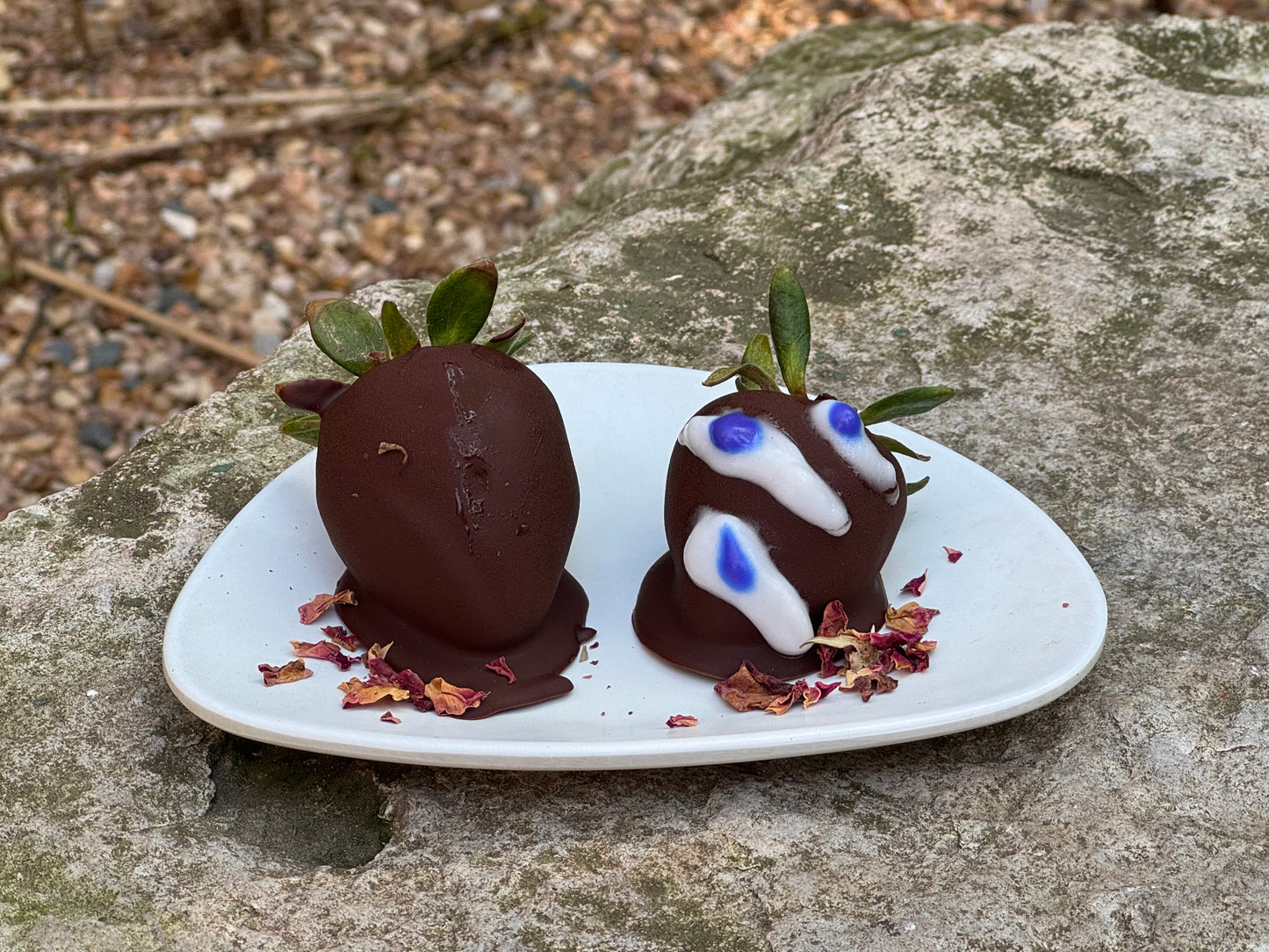 Ceremonial Cacao Covered Strawberries - 3rd Eye Cacao 