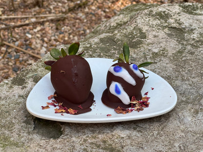 Ceremonial Cacao Covered Strawberries - 3rd Eye Cacao 