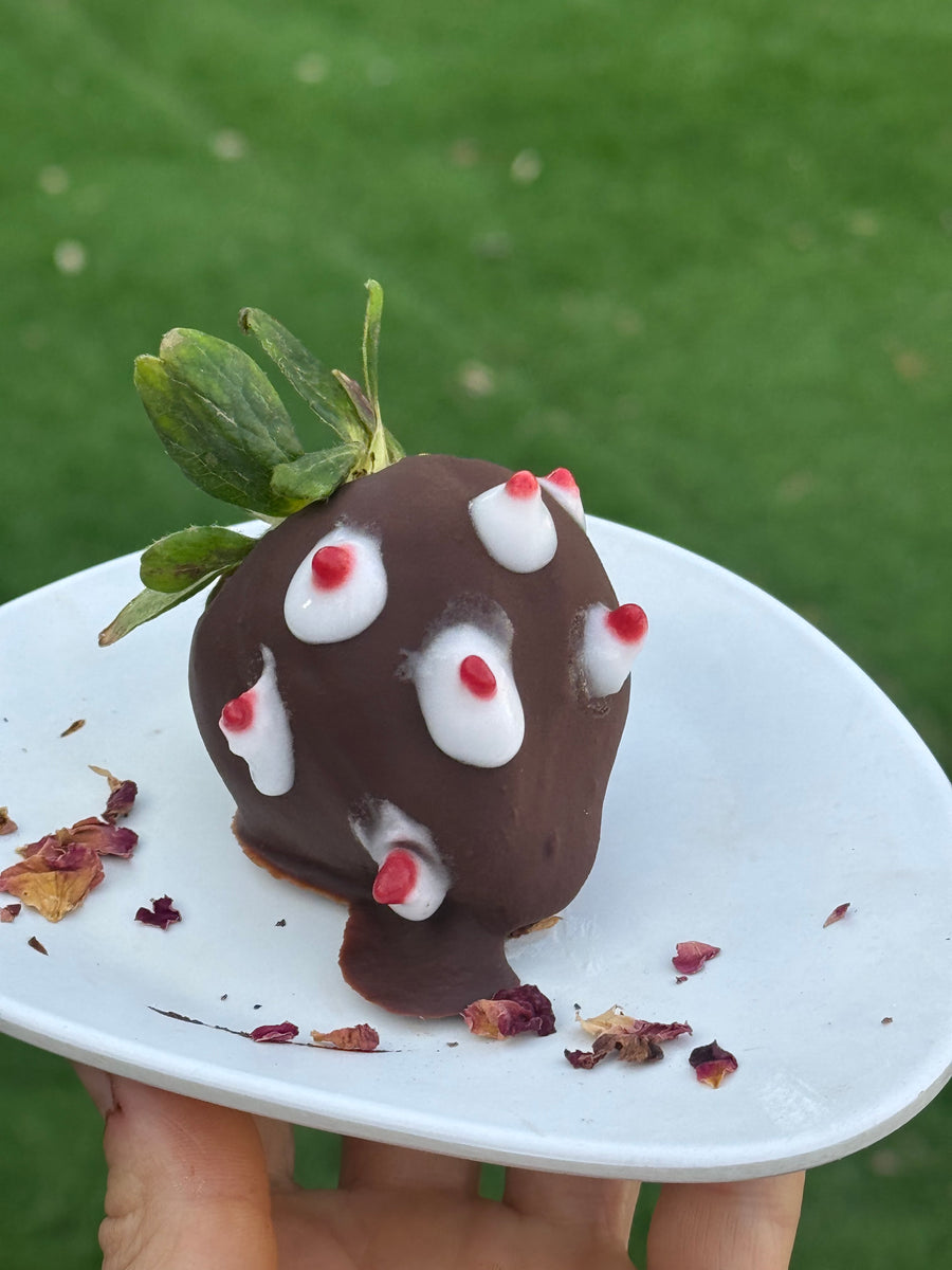 Ceremonial Cacao Covered Strawberries