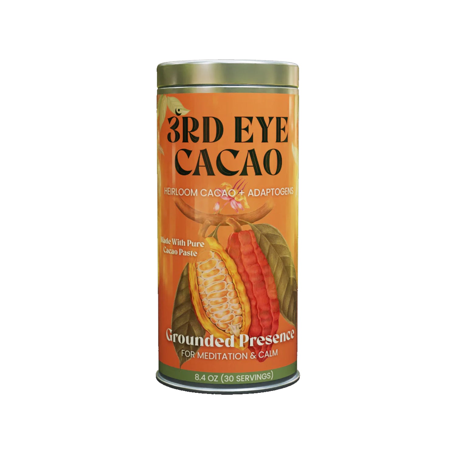 Grounded Presence Elixir Ceremonial Cacao Coffee Alternative