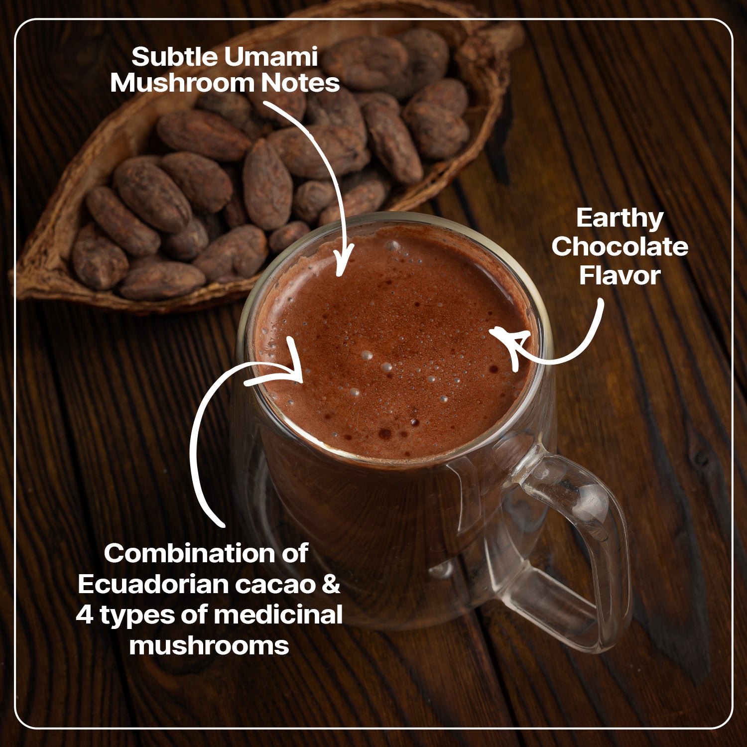 Grounded Presence Elixir Ceremonial Cacao Coffee Alternative