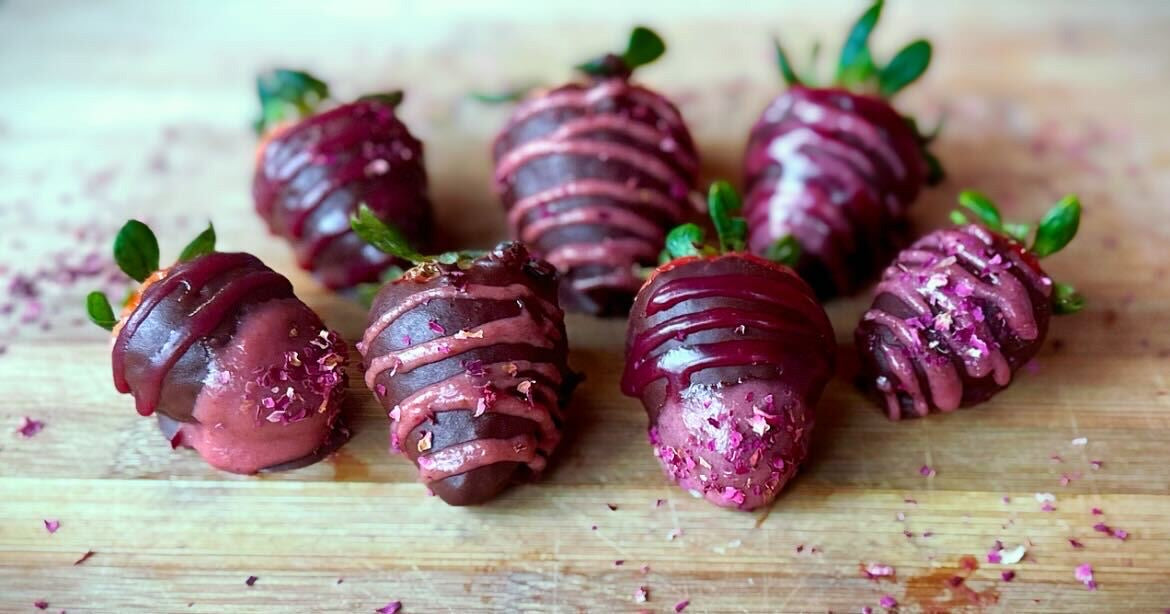 Ceremonial Cacao Covered Strawberries - 3rd Eye Cacao Elixir