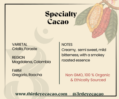 Single Origin Cacao Paste - Third Eye Cacao 