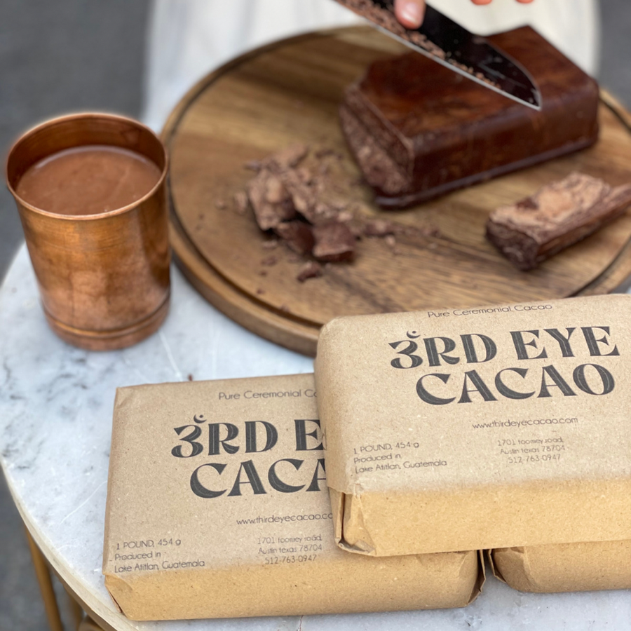 Ceremonial Guatemalan Cacao Paste - 4 Regions - 3rd Eye Cacao Elixir