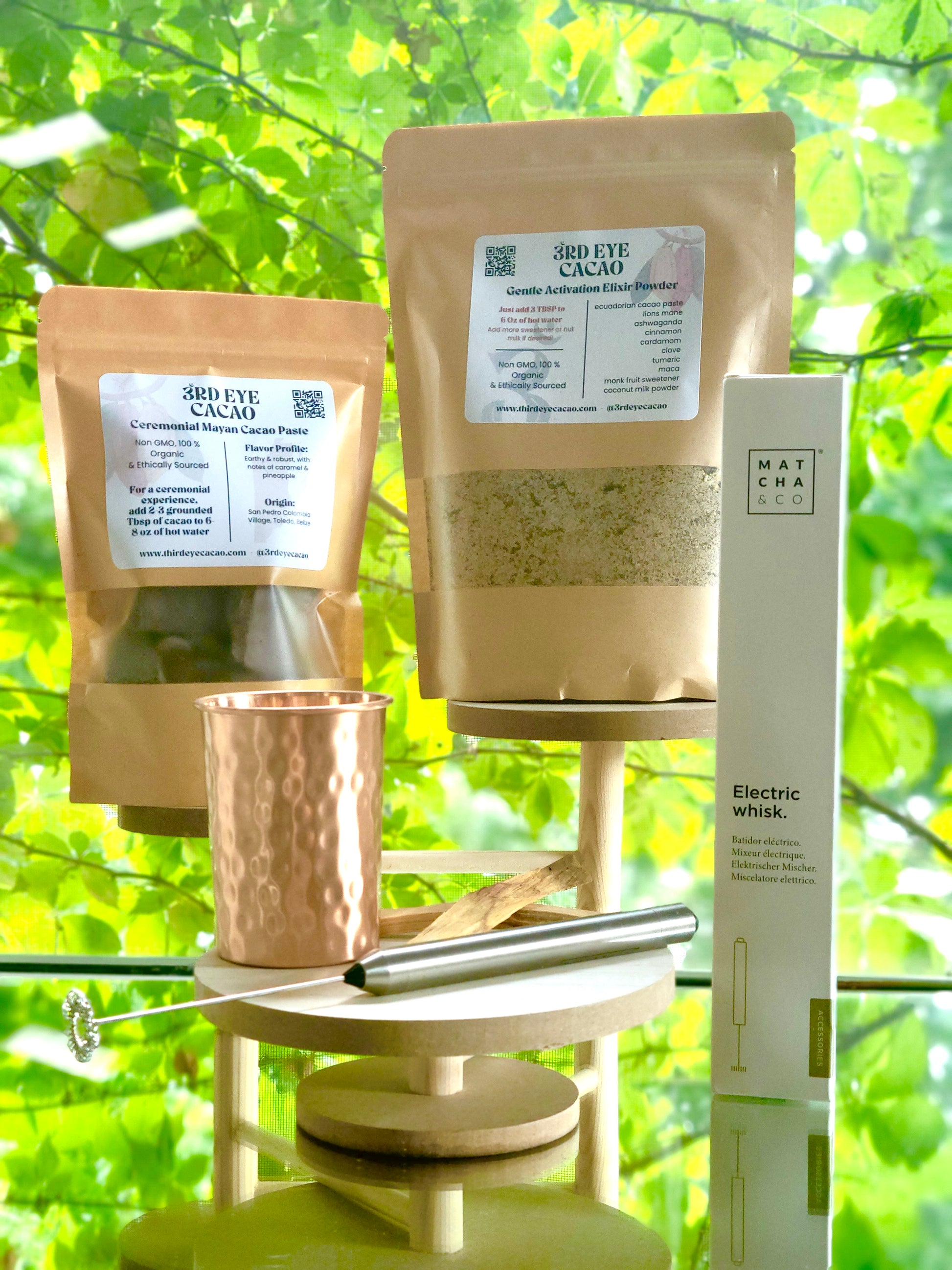 3rd Eye Cacao Ceremony Kit - 3rd Eye Cacao Elixir